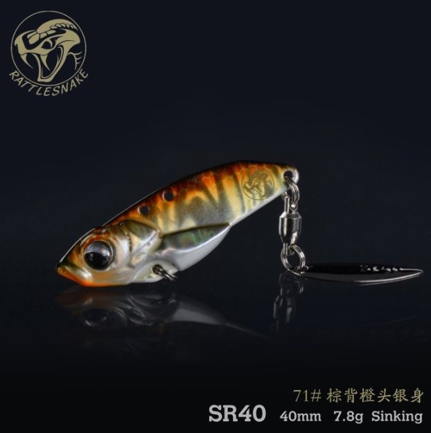 Lurefans SR40 Super Rattlesnake Vibration Lure Fishing Zone