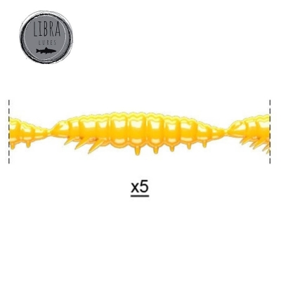 Libra Larva Multi 12.5cm - 008 - dark yellow / Cheese