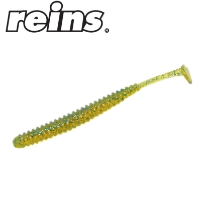 Reins Aji Adder Shad 2.0 - 046 Motor Oil Blue 15pcs