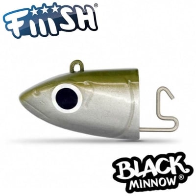 Fiiish Black Minnow No6 120g Pre-Rigged