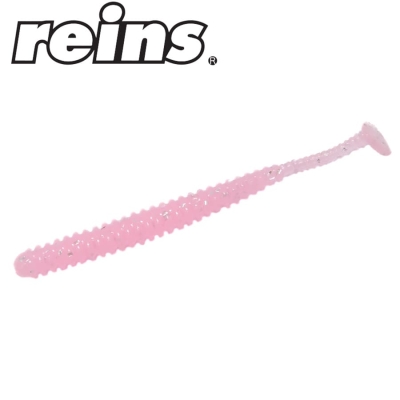 Reins Aji Adder Shad 2.0 - 128 Glow Bubblegum Silver 15pcs