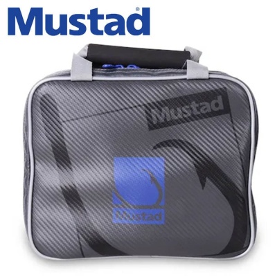Mustad Single Rigger Wallet 500D Tarpaulin Grey/Blue