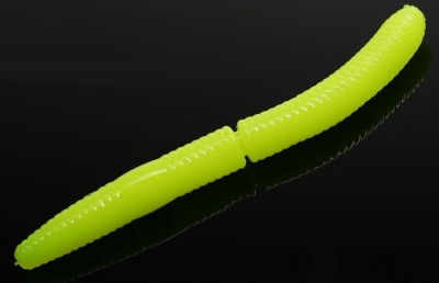 Libra Fatty D Worm 65 - 006 - hot yellow limited edition / Krill