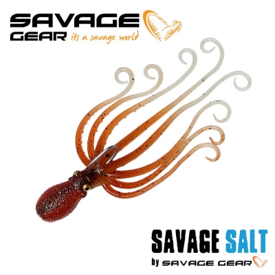 SG 3D Octopus 300g 22cm Brown Glow