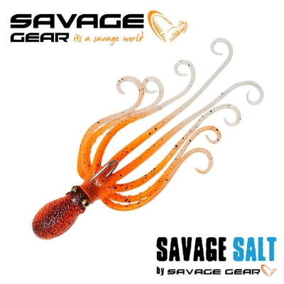 SG 3D Octopus 300g 22cm UV Orange Glow