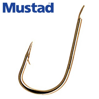 Mustad Super Strong Catfish Treble Hook, Size 3/0, 5pcs - Triple-Hook