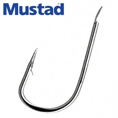 Mustad Ultra NP Wide Gape Power Spade Barbed MU06-60005NP-NI Fishing Hooks