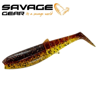 SG Cannibal Shad 6.8cm 3g Motoroil UV 5pcs