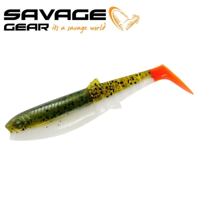SG Cannibal Shad 15cm 33g Olive Hot Orange 2pcs