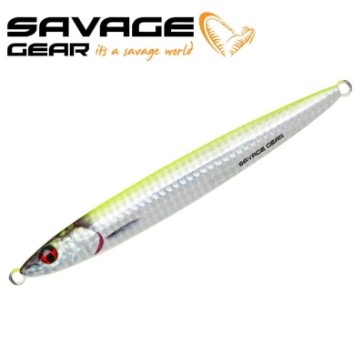 SG 3D Slim Jig Minnow 12.5cm 60g Fastsinking Glow Yellow