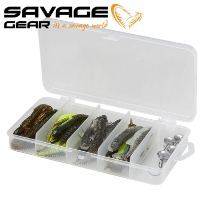 Savage Gear Ned Kit 7.5cm Floating Mixed Colors 28pcs Set of soft lures