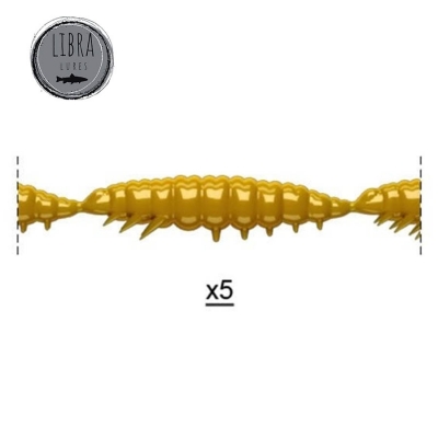 Libra Larva Multi 12.5cm - 036 - coffee milk / Cheese