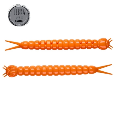 Libra Slight Worm 38 - 011 - hot orange limited edition / Cheese