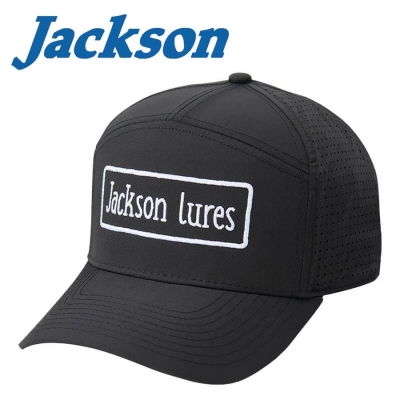 Jackson Water-proof 7 Panel Cap Black