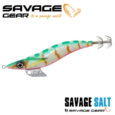 SG Squid Dealer #3.0N 14.3g 10cm Green Shrimp 3.5sec/m