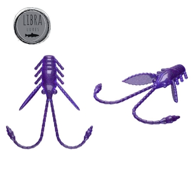 Libra Pro Nymph 18 - 020 - purple with glitter / Krill