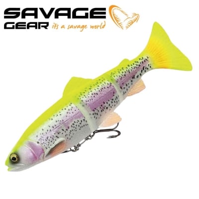 SG 4D Linethru Trout 15cm 40g Sinking Lemon Trout