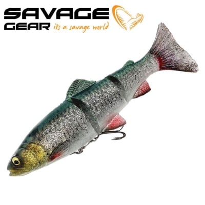 SG 4D Linethru Trout 20cm 93g Slow Sinking Green Silver