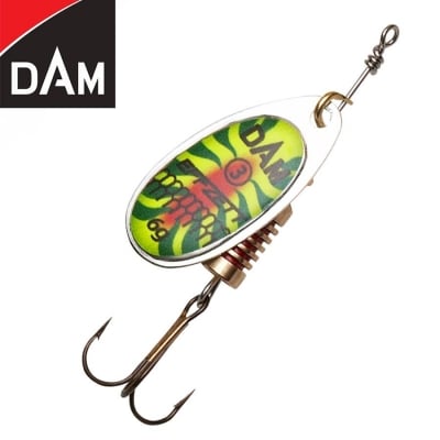 Dam Effzett Standard Spinner #1 3g Sinking Fireshark