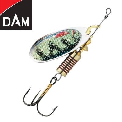 Dam Effzett Nature 3D Spinner #3 6g Sinking Perch