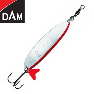 Dam Effzett Slim Standard Spoon 5cm 8g Sinking Silver