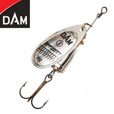 Dam Effzett Executor Spinner #2 4g Sinking Silver