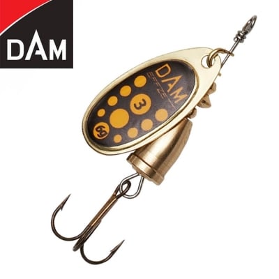 Dam Effzett Executor Spinner #2 4g Sinking Blacky