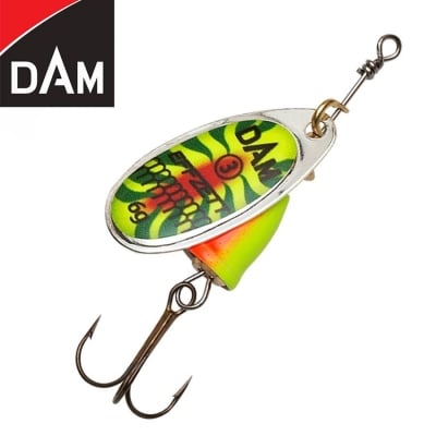 Dam Effzett Executor Spinner #1 3g Sinking Fireshark