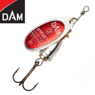 Dam Effzett Executor Spinner #1 3g Sinking Reflex Red