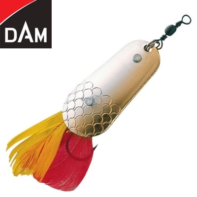 Dam Effzett Weedless Spoon 4.5cm 16g Sinking Silver/Gold