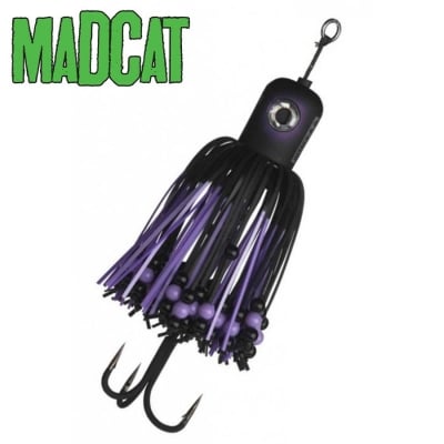 MadCat A-Static Clonk Teaser 16cm 2/0 100g Sinking Black Devil