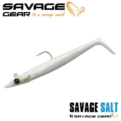 SG Sandeel V2 12cm 22g Sinking White Pearl Silver