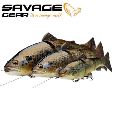 Savage Gear 4D Line Thru Trout 20cm 98g Soft lure