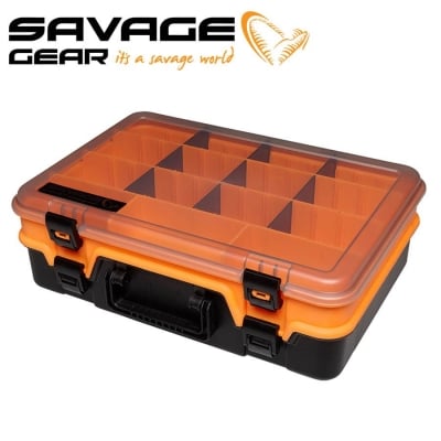 Savage Gear Lure Specialist Tackle box Black/Orange 39x28x12.5cm Lurebox