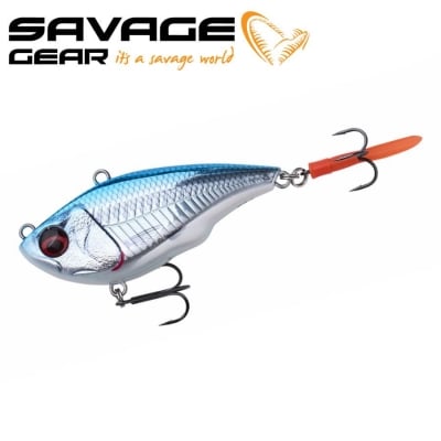 SG Fat Vibes XL 10cm 58g Sinking Blue Silver Chrome