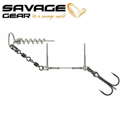 SG Spin Rig 13cm 0.70mm SGY #2/0 2pcs