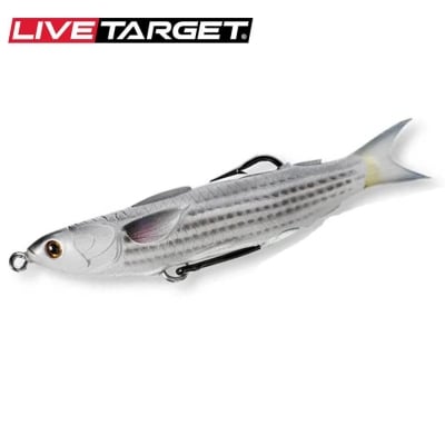Livetarget Mullet Walking Bait F 115mm 14g Natural/Black