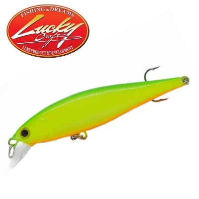 Lucky Craft Pointer 78 Short Bill SP Green Lime Chart