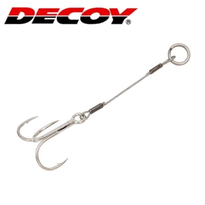 Decoy Wire Treble Assist WA-21 Triple hook with lead