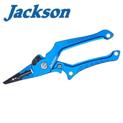 Jackson One Touch Lock Aluminum Pliers Blue Multipurpose pliers