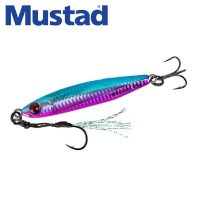 Mustad Mezashi Casting Jig 30g UV Blue Pink