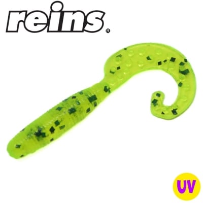 Reins Fat G Tail Grub 2.0 - 419 Chart Pepper 20pcs