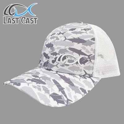 Last Cast Camo Fish Cap