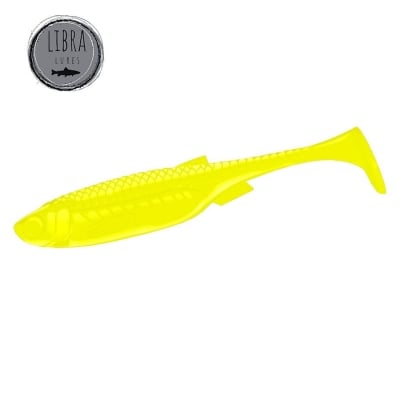 Libra Kraken Shad 2'' - 006 - Hot Yellow