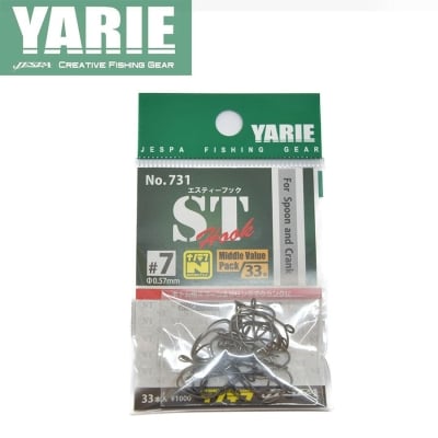 Yarie ST Hook nanotef middle value pack Hooks