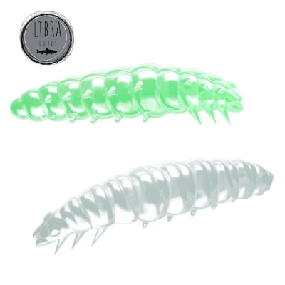 Libra Larva 45 - 000 - glow UV green / Cheese