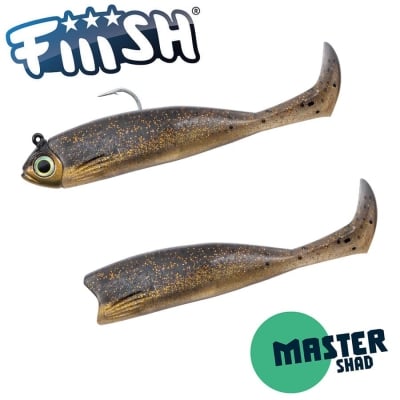 Fiiish Master Shad No3 Combo - 7.5cm, 3g Soft lure