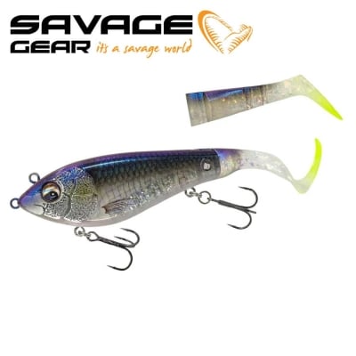 SG Deviator Tail 16cm 48g SS Clear Herring