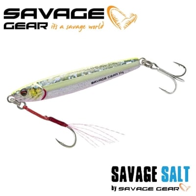 SG 3D Jig Minnow 15g 6.8cm Sinking - Yellow Pink Glow