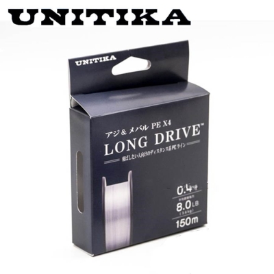 Unitika Long Drive PE Aji Membaru 150m White